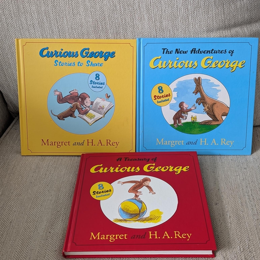 Kids Book Set - Red, Yellow, Blue